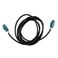 Miniatyrbilde 1 av 5: 4-pin HSD-kabel Z til Z type HSD hann til hann til bilstereo kamera ledningsnett LVDS-kabel