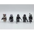 Miniatyrbillede 4 af 4: 5 STK Corey KT1047 Planet Series Hunter Echo Destroyer Børne Samle Byggeklodser Minifigur Legetøj