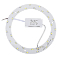 Miniatyrbilde 1 av 2: 15W 220V-240V SMD 5730 30-LED Sirkulær LED Panel Bar Lampe LED Taklampe (Rent Hvit Lys) Ghtc