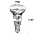 Miniatyrbilde 2 av 5: Erstatningslampe for lava-lampe E14 R39 30W Skru inn lyspære Klar Reflektor Spotlys Pærer Lava Glødelampe