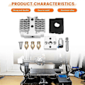 Miniatyrbild 5 av 5: Hotend-kit Värmeblock Värmare Termistor kompatibel med 3 Neo V2 Neo Max Neo 3D-skrivardelar