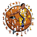 Miniatyrbillede 3 af 3: 120 brikker ‌Kobe Bryant Børns Træpuslespil A5