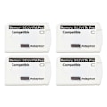 Miniatyrbilde 3 av 5: 4 stk PSV Minnekortadapter Mikro Lagringskort Adapter for PS Vita 1000 2000 for PS TV