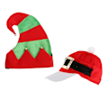 Miniatyrbild 4 av 5: Julhattar Santa Julhatt Julsemesterhatt För Vuxna God Jul Karneval