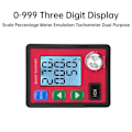 Miniatyrbild 5 av 5: 12V Spänningsregulator PWM DC-motorhastighetsregulator PWM 12V 24V 48V Spänning Amp Display Fjärrkontroll