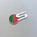 Pikkukuva 1 / 3: 3D Metal Chrome Musta Logo R S Kirjaimet Emblem Automerkki Takaluukun Tarra Jaguar Xkr Xjl R S Kirjaimet Tarra Tarvikkeet