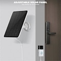 Miniatyrbillede 3 af 5: Solpanel til Ring Dørklokke, 5W Solpanel til Ring Videodørklokke 2, Videodørklokke 3, Videodørklokke