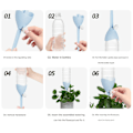 Miniatyrbillede 2 af 5: Automatisk vanding, justerbar flowhastighed, vandingsirrgationsenhed, vandsivende enhed White