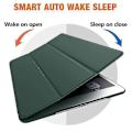 Miniatyrbillede 3 af 5: Beskyttende Etui Læder Smart Case Cover Til Apple iPad 7. 8. 9. 10.2 Tommer