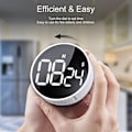 Miniatyrbillede 3 af 5: Køkken Timer Stor LED Magnetisk Digital Nedtællings- og Opkørselstimer Visuel Timer Nem for Børn Seniorer Lærere og til Klasseværelse Lektier Madlavning Fitness