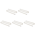 Pikkukuva 5 / 5: DIY Koristeellinen Ketti 1.2m Pronssi - 5kpl Suora Solki Koru Tarvikkeet