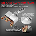 Miniatyrbild 5 av 5: 50A 12V DC Tungbrytare R13-401-103 Biltungbrytare Bilmodifierad Högström Tungbrytare