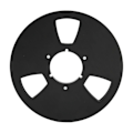 Miniatyrbilde 1 av 5: Tomt båndspolereplacement 10 tommer åpen spole opptakspole for Ampex Grand Master 456 lydspoler for 1/4 tommers bånd svart