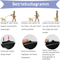 Miniatyrbilde 3 av 5: Hundeleie (5m/Grå) Inntrekkbar Refleks Hundeleie Justerbar Hundeleie Sklisikker En-trykkshåndtak Slitesterk Inntrekkbar Hundeleie Egnet for Store Hunder
