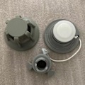 Miniatyrbillede 5 af 5: 2 Pak Universal Luftventil Adapter Oppustelig Båd Tender Raft Dinghy Kajak Kano Udskiftningsdele