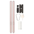 Miniatyrbilde 1 av 5: 2 stk. Tablett-penn med 5 utskiftbare spisser Magnetisk rask respons for Galaxy Tab S6 SM?T860 SM?T865 Roserød