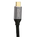 Miniatyrbillede 5 af 5: USB-C til 90 Graders USB-C Kabel 100W USB3.1 Gen2 10Gbps 4K 60Hz Højre Vinkel Type C til Type C Datakabel til Steam Deck 50cm / 19.7in