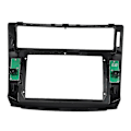 Miniatyrbilde 5 av 5: 2 Din Bilradio Stereo Lydplate Fascia For C4 Quatre 9 Tommer Stor Skjerm Auto Android Player Panel