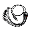 Pikkukuva 3 / 5: USB-ohjelmointijohto AXU4100 Icom Walkie Talkie -radiolle, auton radiolle ja CD-ohjelmistolle