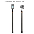 Miniatyrbillede 4 af 5: Kulfiber Selfie Stick 300CM Udtrækkelig Selfie Stick til X3/GO3// Selfie Stick A