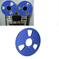 Miniatyrbilde 4 av 5: Tomt båndspolereplacement 10 tommer åpen spole opptakspole for Ampex Grand Master 456 lydspoler for 1/4 tommers bånd blå