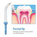Pikkukuva 2 / 4: Vaihtokelpoiset Periodontal Pocket -suuttimet Waterpik-vesipesureille