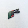 Pikkukuva 3 / 3: 3D Metal Chrome Musta Logo R S Kirjaimet Emblem Automerkki Takaluukun Tarra Jaguar Xkr Xjl R S Kirjaimet Tarra Tarvikkeet