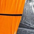 Miniatyrbild 5 av 5: Nöd Tält Utomhus Överlevnadsfilt Överlevnadsfilt Isolering Filt Enkelt Tält Orange Tält+Väska med Visselpipa