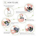 Miniatyrbild 3 av 5: Ersättningspackning med läpp för Nutribullet Blender-del, 2-pack Speed Blender kompatibel del