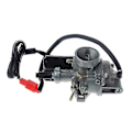 Pikkukuva 4 / 5: Sopii 2-tahti 50cc Kymco-skootterille 19mm kaasutin Carb Atv Quad 4-pyöräinen