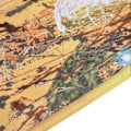 Miniatyrbillede 3 af 5: Bruseforhæng Vandtæt polyester skimmelresistent fortykket polyester bruseforhæng 3D digital print stor størrelse 180*180 (løv)