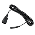 Pikkukuva 2 / 5: IEC320 C14 - IEC320 C7 Virtajohto 10A 250V 2500W IEC320 C14 Urosta IEC320 C7 Naaraase Virtajohto Kaapeli 100?250V 9.8ft
