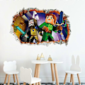 Miniatyrbild 4 av 5: 3 stycken Minecraft väggdekaler 3D Smash väggdekaler avtagbara vägg