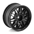 Pikkukuva 3 / 5: 4 kpl 1,9 tuuman muoviset 52 mm pyörän navan vanteet RC-autolle 1/10 On-road Drift Redcat Sakura, musta