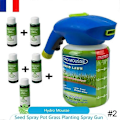 Miniatyrbillede 1 af 5: Græsplænesprøjter Frø Flydende Hydroseeding Systemer Mousse Hjemmepleje af Græsplæne