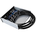 Miniatyrbillede 3 af 5: USB 3.0 + USB 2.0 19PIN HD Audio Forlænger Frontpanel