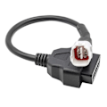 Miniatyrbild 2 av 5: Adapter för Yamaha Motorcykel 4-polig Pluggkabel - OBD2-kontaktkonverterare för Yzf R1 R6 Mt07 Mt09 Mt10 Tracer Xsr Fz09 Fz10 Fjr1300