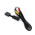 Pikkukuva 1 / 5: Av-ääni- ja videokaapeli PS2- ja PS3-pelikonsoleille Shytmv