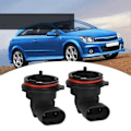 Pikkukuva 4 / 5: 2 kpl Lamppidikepohjaa Sopii Opel Astra H7-Lamppuun 1226084 9118046