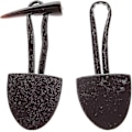 Miniatyrbillede 3 af 3: 6 Par Leather Knapper Horn Toggle Duffle Knapper Til Frakke Kaffe Spænde Spænde Fancy Knapper - Brun