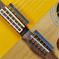 Miniatyrbilde 4 av 5: Guitar Bass String Mute Dempingspute Neoprene Skumstripe Støyreduserer Lyddemper Passer for Elektrisk Tre Akustisk Gitar Bass Musikk Instrumenter Tilbehør
