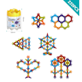 Miniatyrbilde 1 av 10: 220 stk. Plommeblomst byggeklosser er egnet for 3-6 år gamle puslespill tidlig utdanning byggekloss leker 220PCS