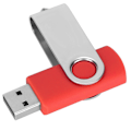 Miniatyrbillede 2 af 5: USB Flash Drive Candy Red Rotatable Portable Storage Memory Stick til PC Tablet 8GB