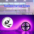 Miniatyrbillede 3 af 5: 1 Stk. Mini PIR Bevægelsessensor Kontakt, DC 5-24V 5A Tilstedeværelsessensor Kontakt Til LED Strip Lys