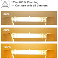 Miniatyrbilde 5 av 5: Sett med 5 R7s Halogenpære 78mm 80w 230v, R7s Halogenstav 78mm, R7s Halogenpære Dimbar Halogenstav Lampe For Bygnings Spotlight, Arbeidslandskapslys