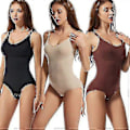 Pikkukuva 1 / 5: Naisten Treeni- ja Muotoileva Body Shaper - Vatsan Kiristävä Body Suit
