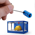 Miniatyrbild 2 av 3: 2 st Aluminiumlegering Stepper Motor Axelkopplingar Tillbehör för 3D-skrivare Med en Skiftnyckel 5*8