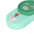Pikkukuva 5 / 5: USB2.0 U-levy, tukee kuumakytkentää ja Plug and Play -toimintoa, erittäin vakaa, vihreä porsas-ulkonäkö, piirretty USB-tikku, USB-muistitikut 128 Gt