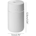 Pikkukuva 3 / 5: Luova Kynttilänvalo Aromaterapiadiffuusori USB Työpöydän Tunnelmakynttilänvalo Koti-ilmankostutin