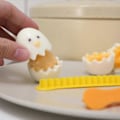 Miniatyrbild 3 av 5: 2 st Fancy Cut Ägg - Kokta Ägg Skärare Hushåll Kokt Ägg